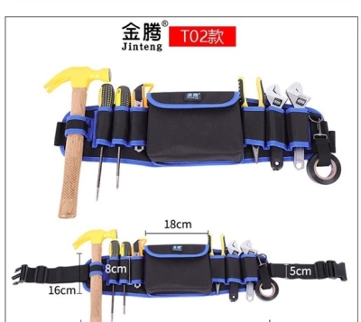 Tool Kit Running Bag Multifunctional Air Conditioning Installation and Maintenance Bag Electric Drill Bag Special Small Number for Electrician and Woodworking Thickened