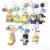 Key chain small gift bag to act the role of crayon small new bell pendant cartoon lovers series manufacturers wholesale