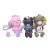 Creative new cartoon doll bell pendant pig key chain car key pendant lady bag pendant ornaments