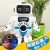 Wholesale Electric Dancing Robot Electric children's Toy music Flash Dancing Robot H