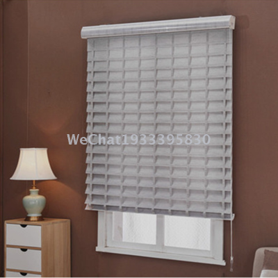 Ladder Belt Triple Shade Study Louver Curtain Guest Restaurant Roller Shutter Bedroom Double Layer Light Shade Factory Direct Sales