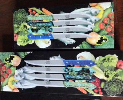 6/7/8 inch Hen Knife Fruit Knife Kitchen knife 4 color Blend hot Seller in Middle East and South America