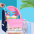 Schoolbag Primary School Girls Cartoon Backpack Burden Reduction Cute Fashion 2509