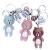 Manufacturers direct key chain reverse Bear Rabbit Jingle cat luminance pendant girls gifts creative gifts