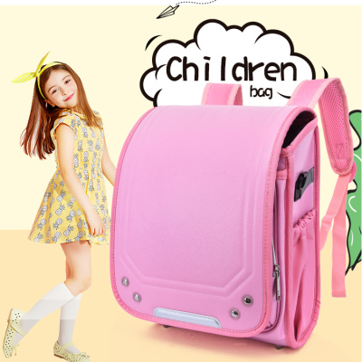 Elementary School Student Backpack Backpack New High-End Trendy Large Capacity Shoulder Pad Spine Protection Schoolbag 2034