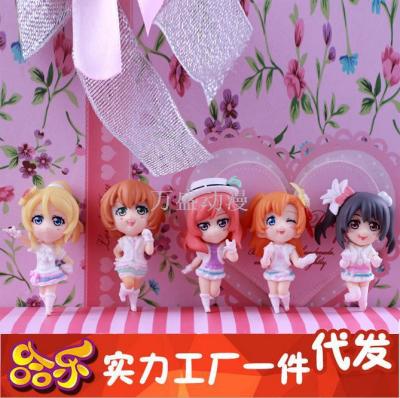 Wansheng Animation 5 Love Live set doll South Bird lost Zecniko cake decoration mobile phone pendant