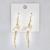 Micro-Inlaid Scallop Earrings Ins Online Influencer Tassel Face Slimming Earrings Sexy Elegant Fashionable Long All-Match Stud Earrings for Women