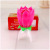 Holiday party supplies Lotus Music single flower Birthday cake flat flat shaped electronic gestures