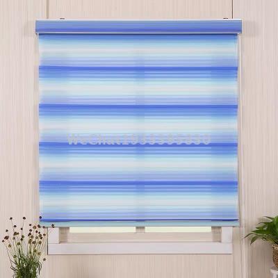 Customized Living Room Curtain Bathroom Curtain Finished Blinds Roller Shutter Soft Gauze Curtain Double Roller Blind Day & Night Curtain Manufacturer