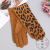 Ladies winter riding with velvet Korean version of lovely leopard Print warm touch Gloves outdoor winter riding in Gloves