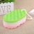 Three-layer Wave oval bath cotton Multifunctional strong decontamination cleaning sponge Bath cotton