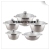 An Aluminum Pot Kitchenware Unique Brand Household Medical Stone Pan 10 PCs Set Non-Stick Pan Foreign Trade Hot Selling Kitchen Supplies