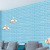 Creative self-adhesive wall grafting 3D Living room and cladding wallpaper Children anti-collision XPE wall onto brick pattern