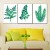 Frameless Painting Spray Painting Green Plant Painting Decorative Painting Apartment Hotel Painting One Piece Dropshipping Factory Oilpainting