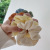 INS Gentle Style Folds Girls Hair Sweet Fresh French Large Intestine Ring Headband Hair Accessories Rubber Band 发绳