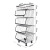 Hot style kitchen products floor shelf multi-functional multi-layer storage Basket Iron storage shelf