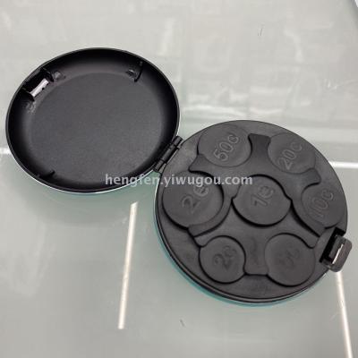 Aluminum alloy coin box in a variety of colors supports custom DOLLAR/euro coin box