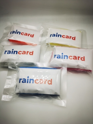 Raincard Raincoat Disposable Raincoat Portable High-End Pocket Raincoat Vacuum Compression Packaging