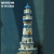 Wooden lighthouse, Mediterranean decoration crafts, watchtower, template room, clapboard, MA17078