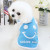 Summer dog smile vest pet dog clothing Teddy bear dog clothing wholesale