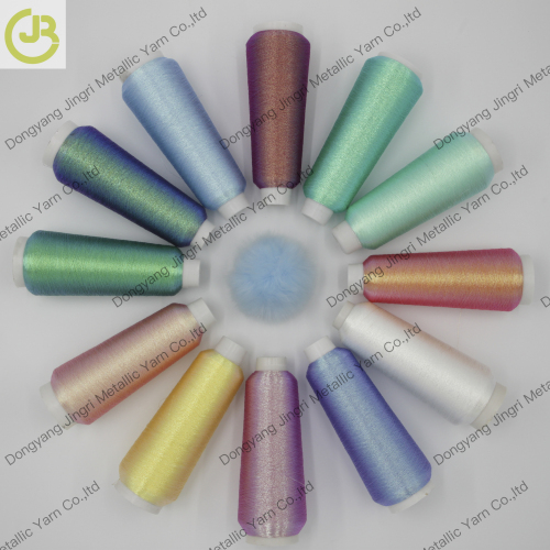 magic color gold and silver thread multi-color winding imported gold broom feather ornament tassel bracelet thread handmade diy