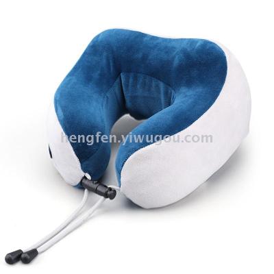 U-shaped massage pillow