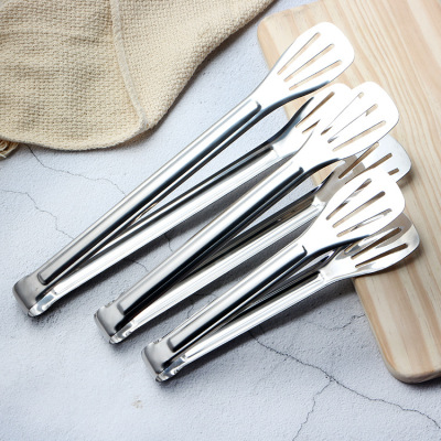 Manufacturers direct household stainless steel food clip kitchen bread clip surroundings while tools steak baking clip