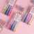 High quality Macaron Japanese crystal box, Korean crystal handle, two - color brush, four - set adult toothbrush