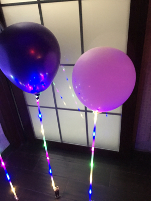 Light Balloon Bounce Ball with Light Balloon LED Light Luminous Light Ball Square Night Market Push Hot Light Ball