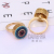 Foreign Trade Hot Selling Product Jewelry Colorful Zircon Inlay Multi-Slice Color Fashion Ring Color Styles