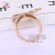 Micro Inlaid Zircon Design Colorful Color Butterfly Style Ring Rings Female Stone Jewelry Honor Produced