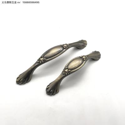 Factory Direct Sales New Chinese Style Glossy Handle Cabinet Wardrobe Hardware Cabinet Door Drawer Furniture Handle