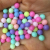Factory Direct Sales Acrylic Non-Porous Beads Solid Toy Hair Accessories Ornament