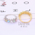 Colorful Bohemian Style Hot Fall Winter Fashion Zircon Inlay Ring Feel Warm Love Romantic