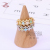 Colorful Bohemian Style Hot Fall Winter Fashion Zircon Inlay Ring Feel Warm Love Romantic