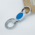 1. Street supply small wholesale laser marking gift key chain pendant