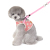 New Spring and summer PET Clothes Five-star Chest back PET cool small dog clothing manufacturers Direct