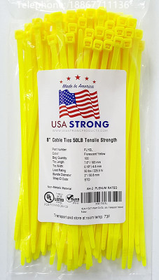 Standard Duty 50 pounds tensile strength USA Strong Cable Ties