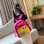 Foreign trade for small dinosaur Cartoon backpack for children the trend of Kindergarten School bag contrast color lovely backpack for children