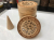 Perfume Bottle Wooden Lid Hollow Wooden Lid Ointment Wooden Lid Beech Perfume Cap Stereo Wooden Lid Car Aroma Cover