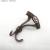 Factory Direct Sales Zinc Alloy Red Ancient Clothes Hook Furniture Hardware Clothes Hook Clothes Hook Accessories