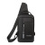 New men's leisure Chest bag single-shoulder backpack College students schoolbag large capacity multi-functional Satchel