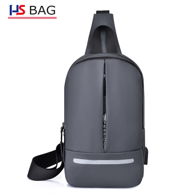 Foreign trade for outsourcing front bag USB Charging Bag Of simple cycling backpack