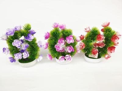 New white basin large rose plastic crafts imitation flower decorations fake flowers