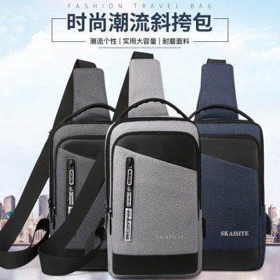 Foreign trade for bag trend mobile phone single-shoulder cross-bag casual man cross-body bag to sample custom
