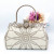 Pearl clasp single-sided diamond evening bag princess handbag club dress Cheongsam bag PU