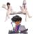 Mansheng anime detective Conan sitting thieves Kidd took the gun to take the hat two model box to do