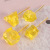 Diy checking crystal drop earrings to make silicone mold earrings, square, triangular diamond jewelry accessories