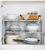 Kitchen sink rack retractable stainless steel storage and finishing rack double adjustable floor racks