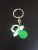 Guangdong Zinc Alloy Key Ring Nipple Shape Keychain Back Laser Logo